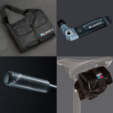 Barfly Supporto Bar Fly 4 Prime In Alluminio - Gps Ciclo E Cardio